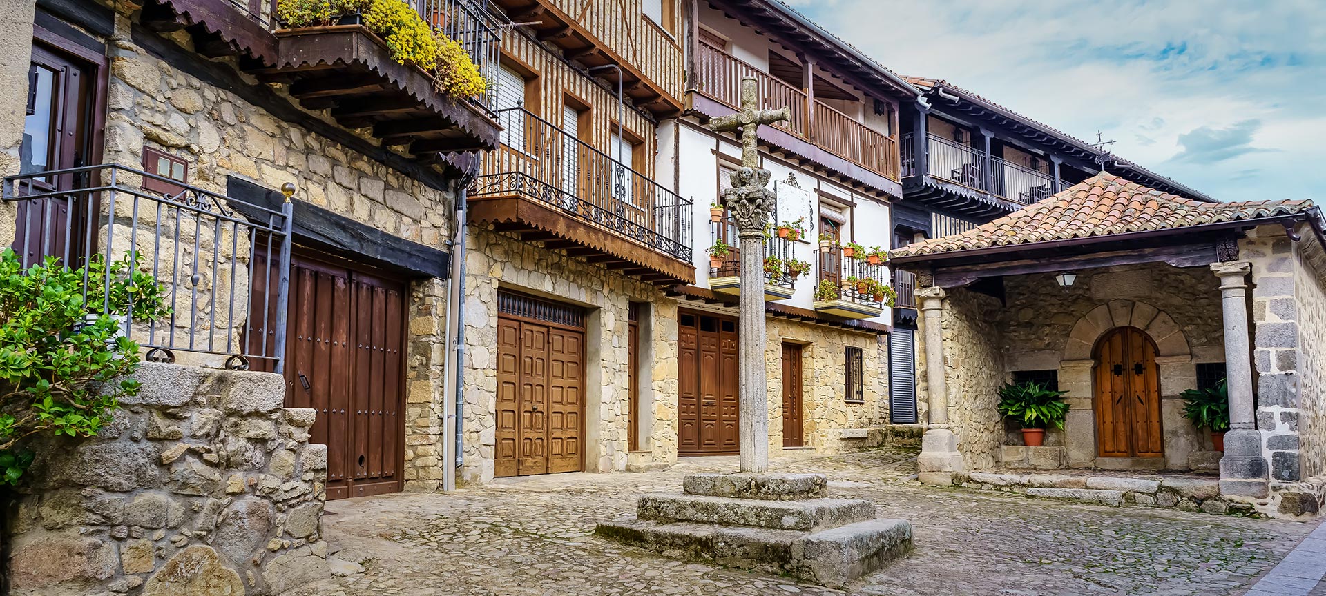 Mogarraz dans la province de Salamanque, Castille-León Mogarraz dans la province de Salamanque, Castille-León