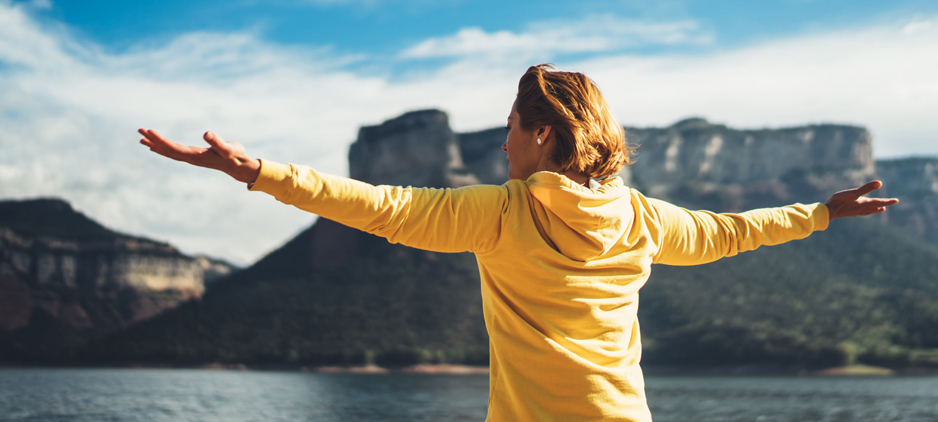 Turistas en la naturaleza en España Turistas en la naturaleza en España
