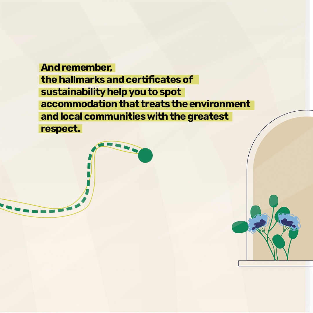 How to identify sustainable accommodation