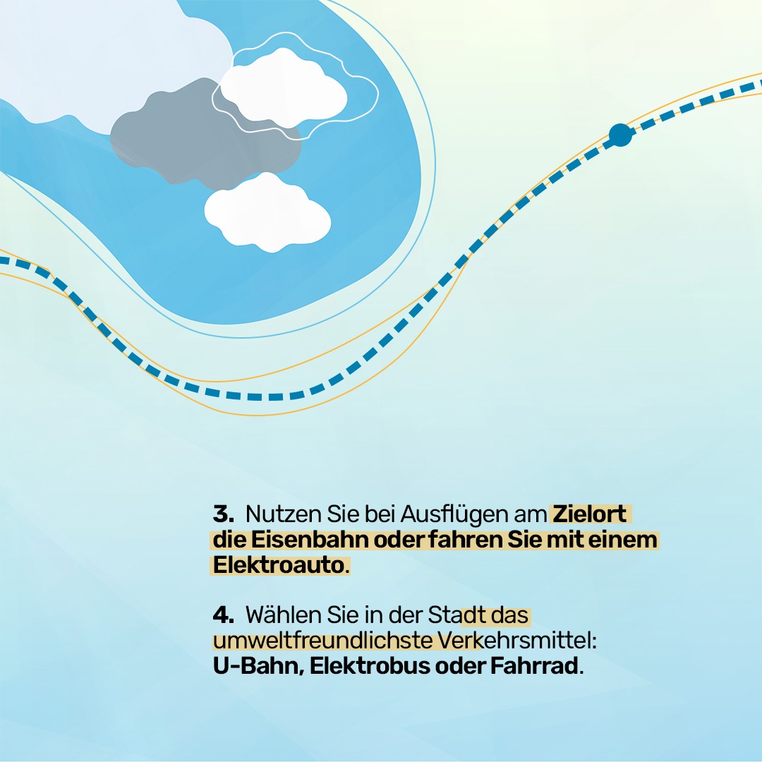 Wie kann ich meinen CO2-Fußabdruck auf meiner Reise reduzieren?