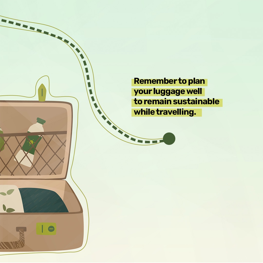 How to pack your suitcase for a more sustainable trip