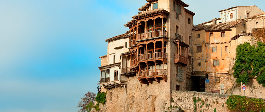 Hängende Häuser in Cuenca, Kastilien-La Mancha