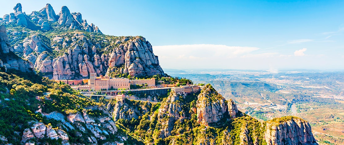 Montserrat-Kloster, Barcelona, Katalonien