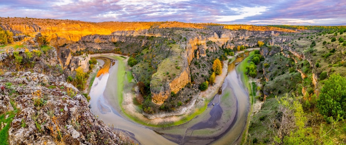 Barranco de la hoz en Teruel, Aragón