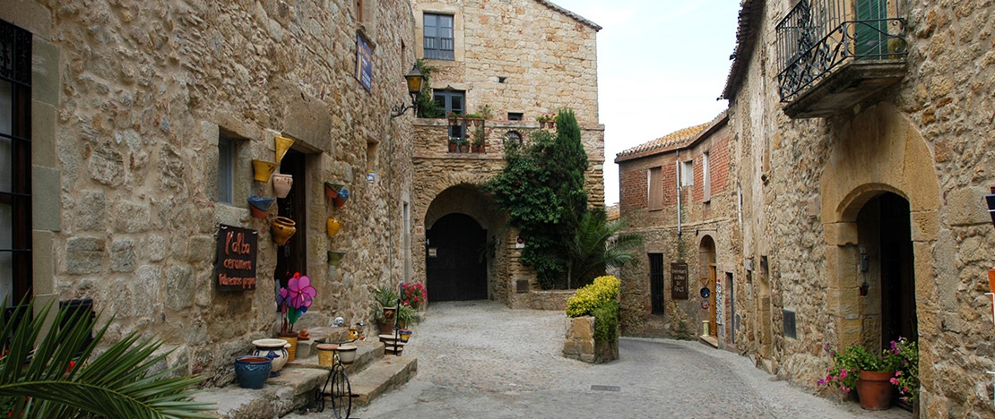 Recinto gotico di Pals, Girona