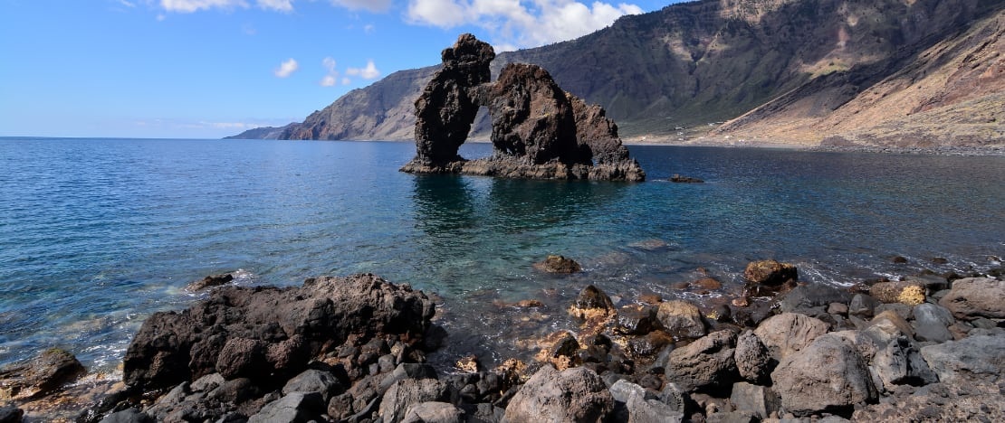 Plage Roque sur l'île de El Hierro, îles Canaries