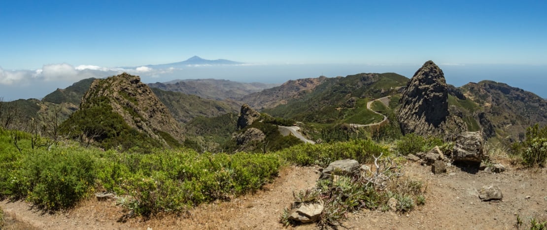 Parco nazionale di Garajonay a La Gomera, isole Canarie