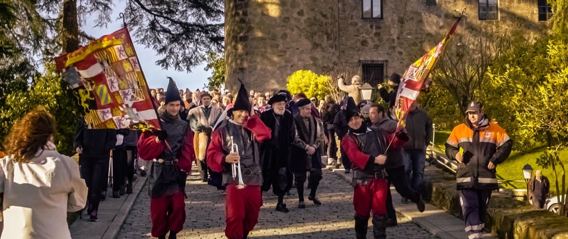 Itinéraire du dernier voyage de l’empereur Charles Quint