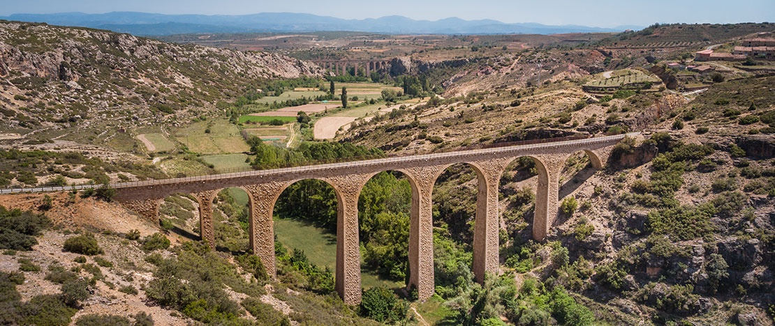 Vía Verde de Ojos Negros en Teruel, Aragón